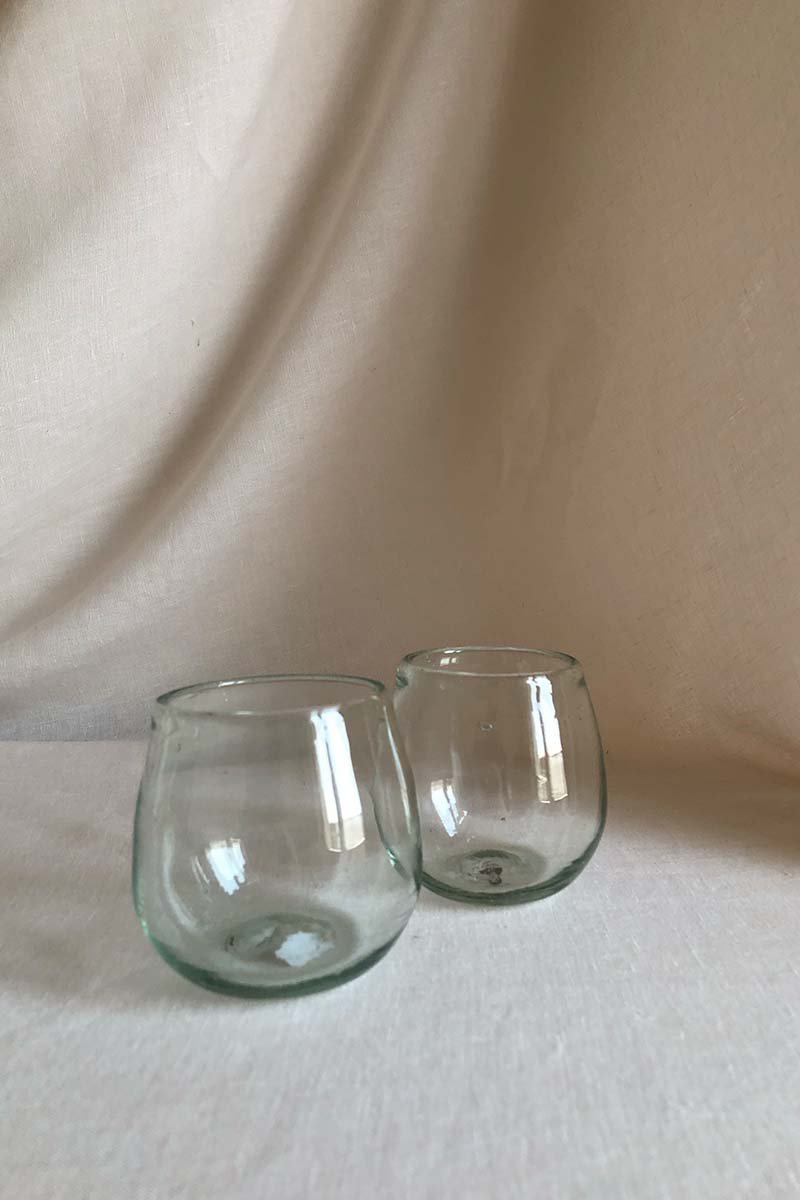 Goblet Round Glass - Transparent