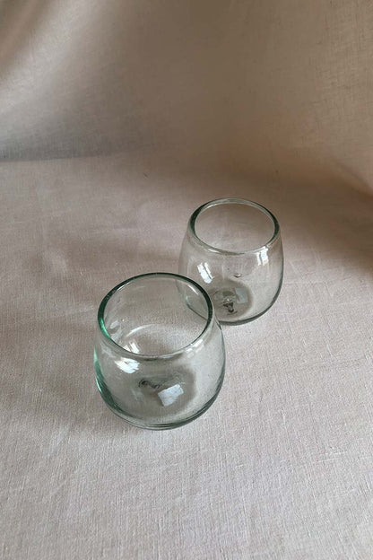 Goblet Round Glass - Transparent