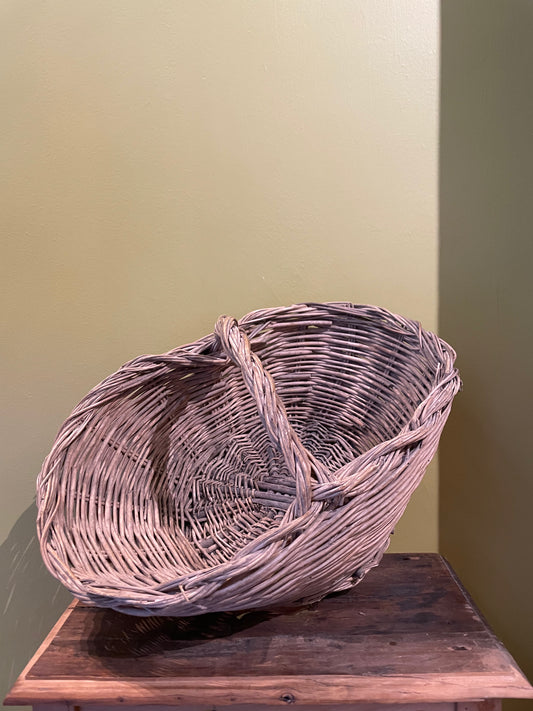 Antique Handwoven Basket