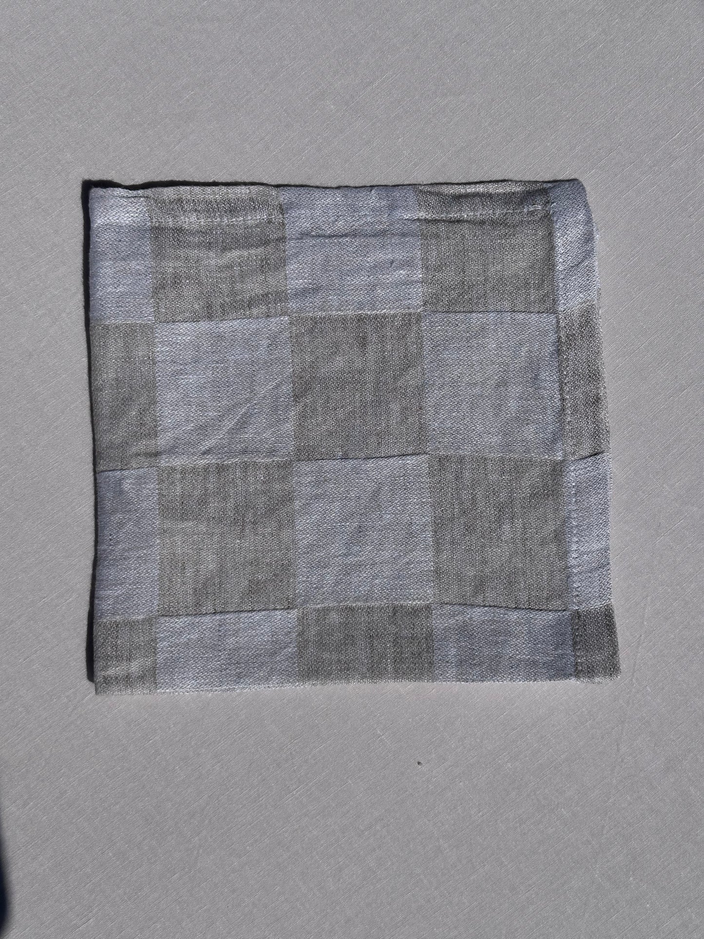 V.VM White Check Linen Napkin