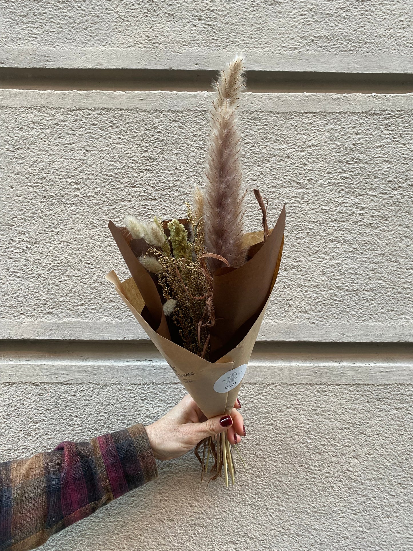 V.VM Dried Flower Bouquet - Soft Pampas