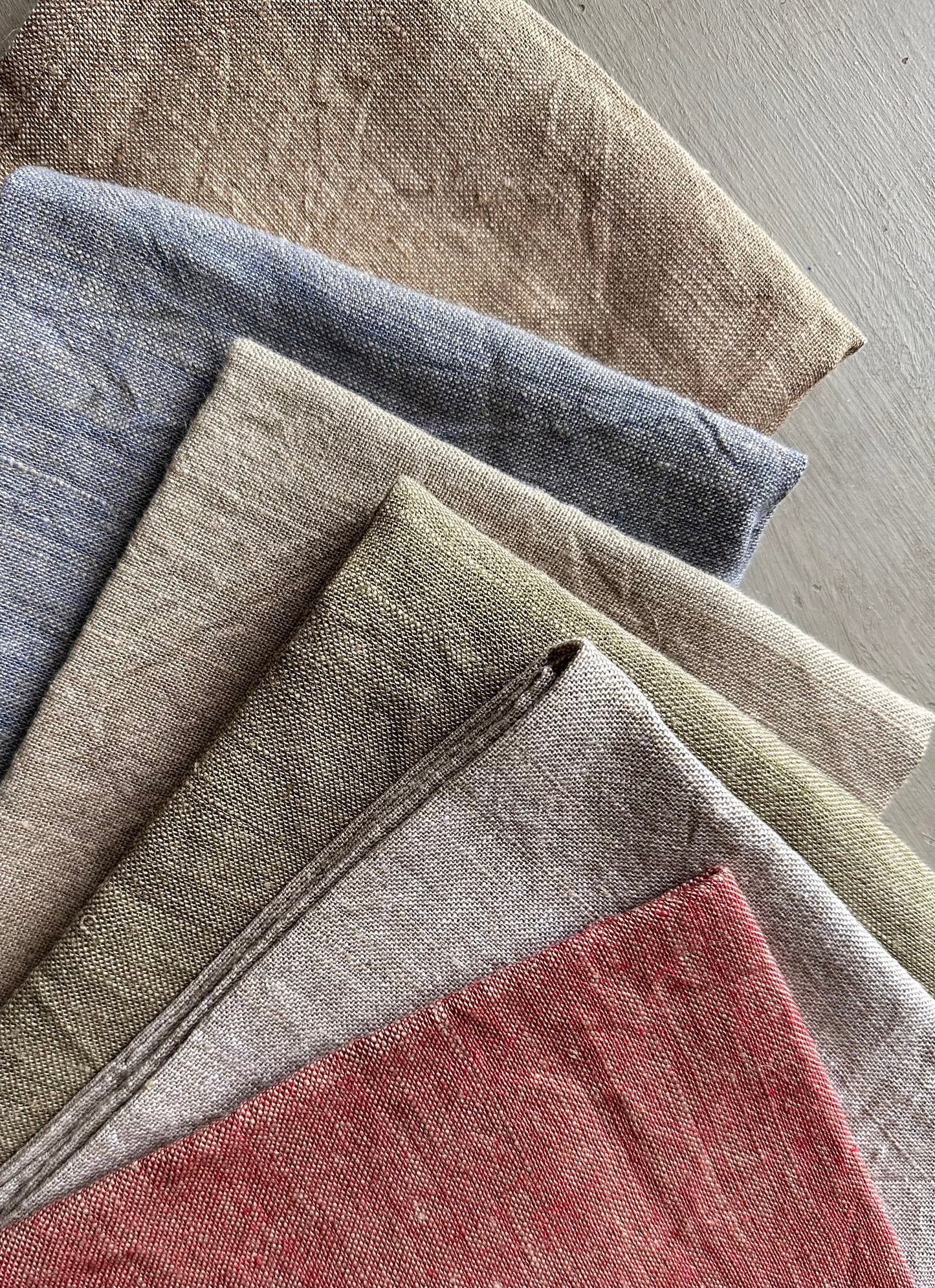 V.VM Linen Tea Towel - Natural