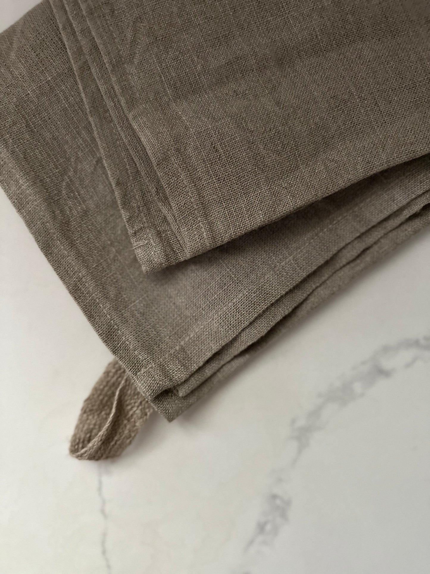 V.VM Linen Tea Towel - Natural