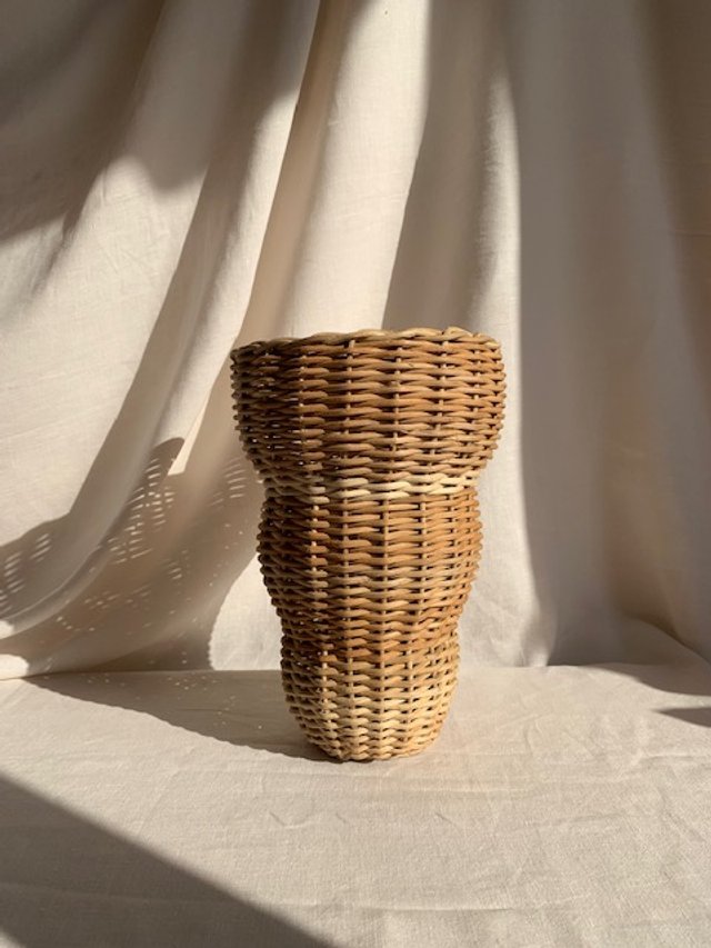 Woven Basket - Three Layer Vase