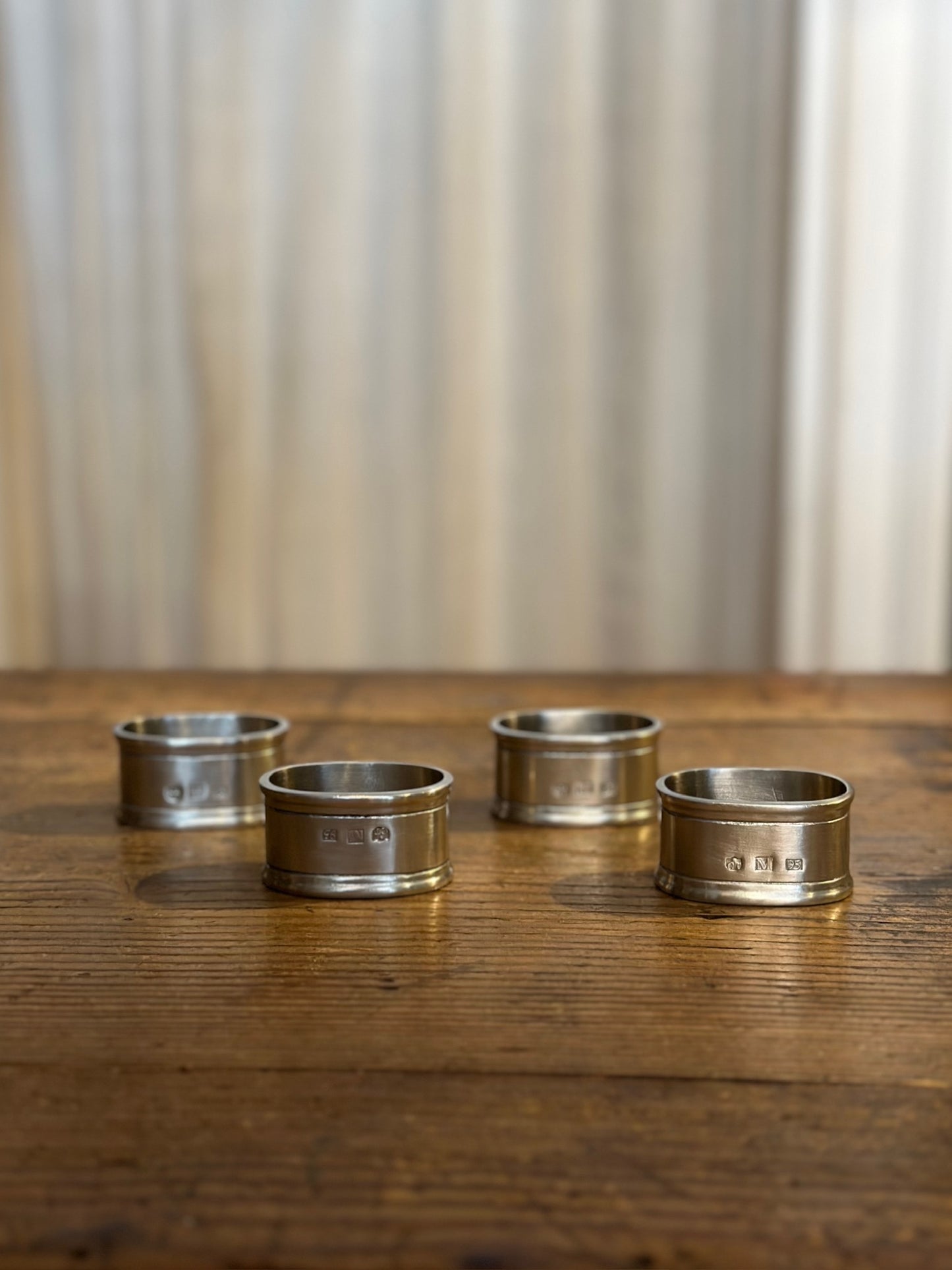 'Lombardia' Oval Napkin Rings by Cosi Tabellini