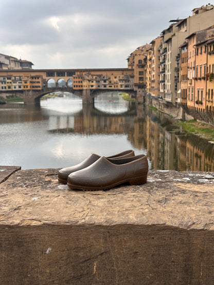 Gardana Dark Hemp Clog by Plasticana
