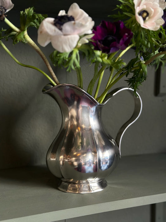 'Siracusa' Pitcher in Pewter by Cosi Tabellini