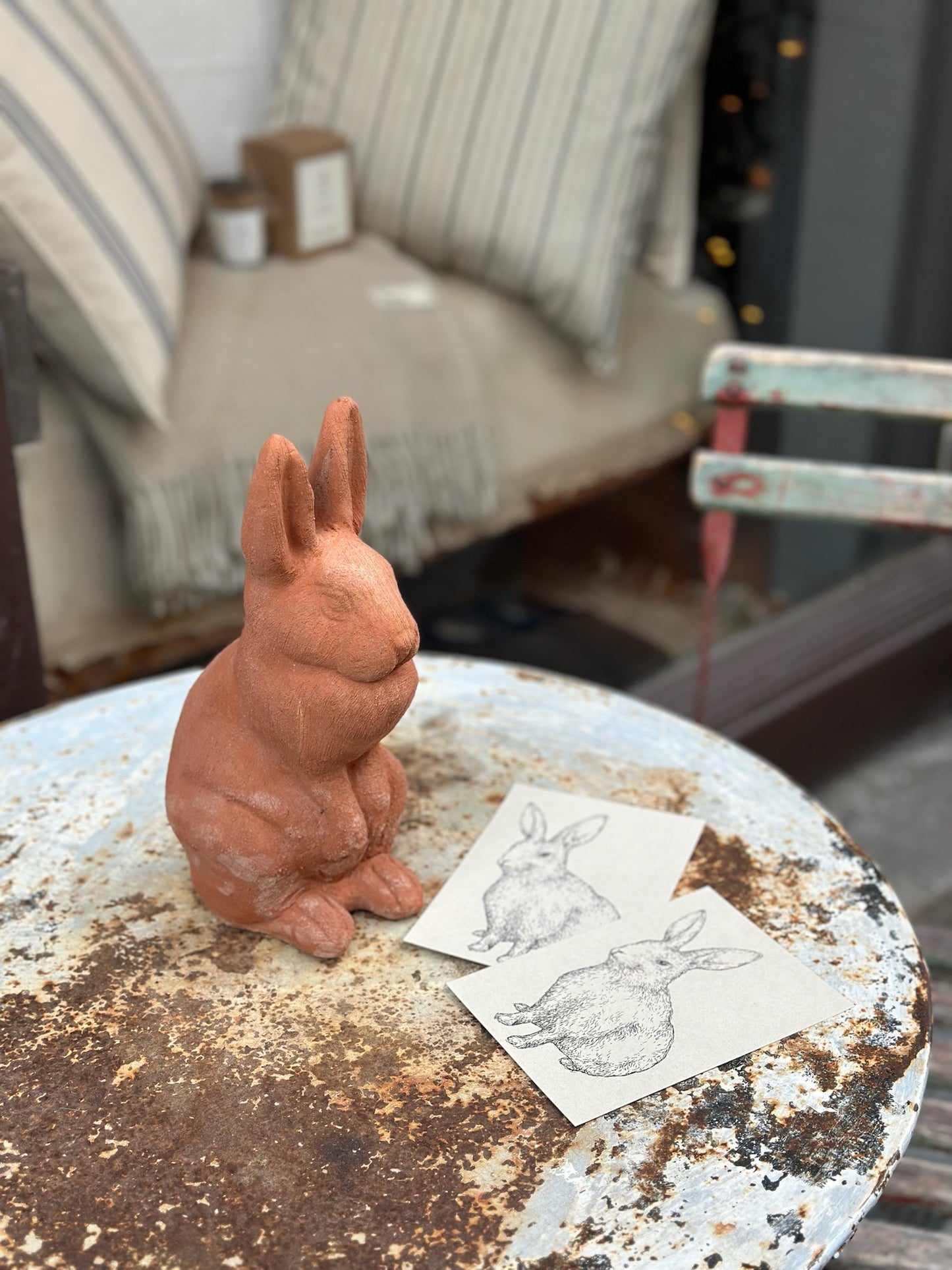 Handmade Terracotta Rabbit