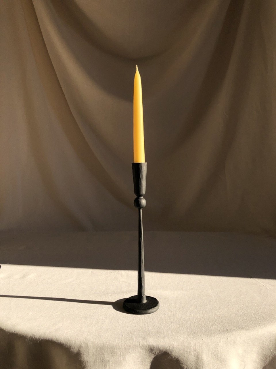 Wrought Iron Candle Holder - Large