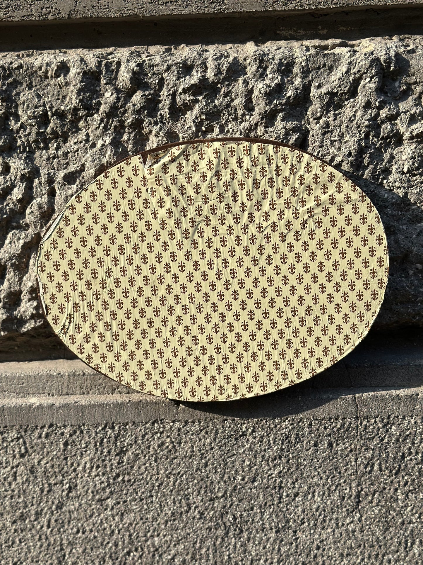 Romantic Countryside - Set of Oval Paintings On Wood