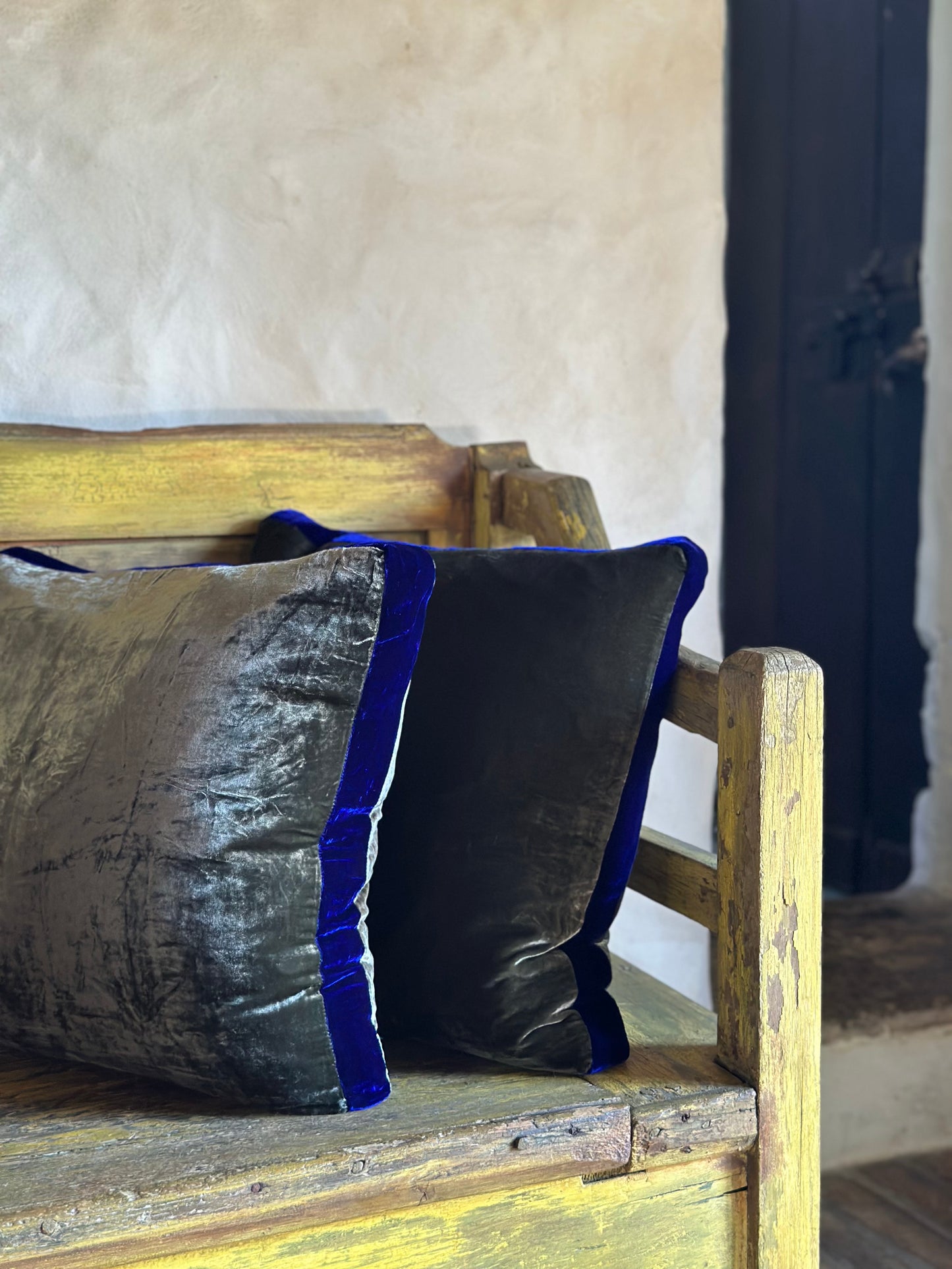 Velvet James Cushion - Balmoral