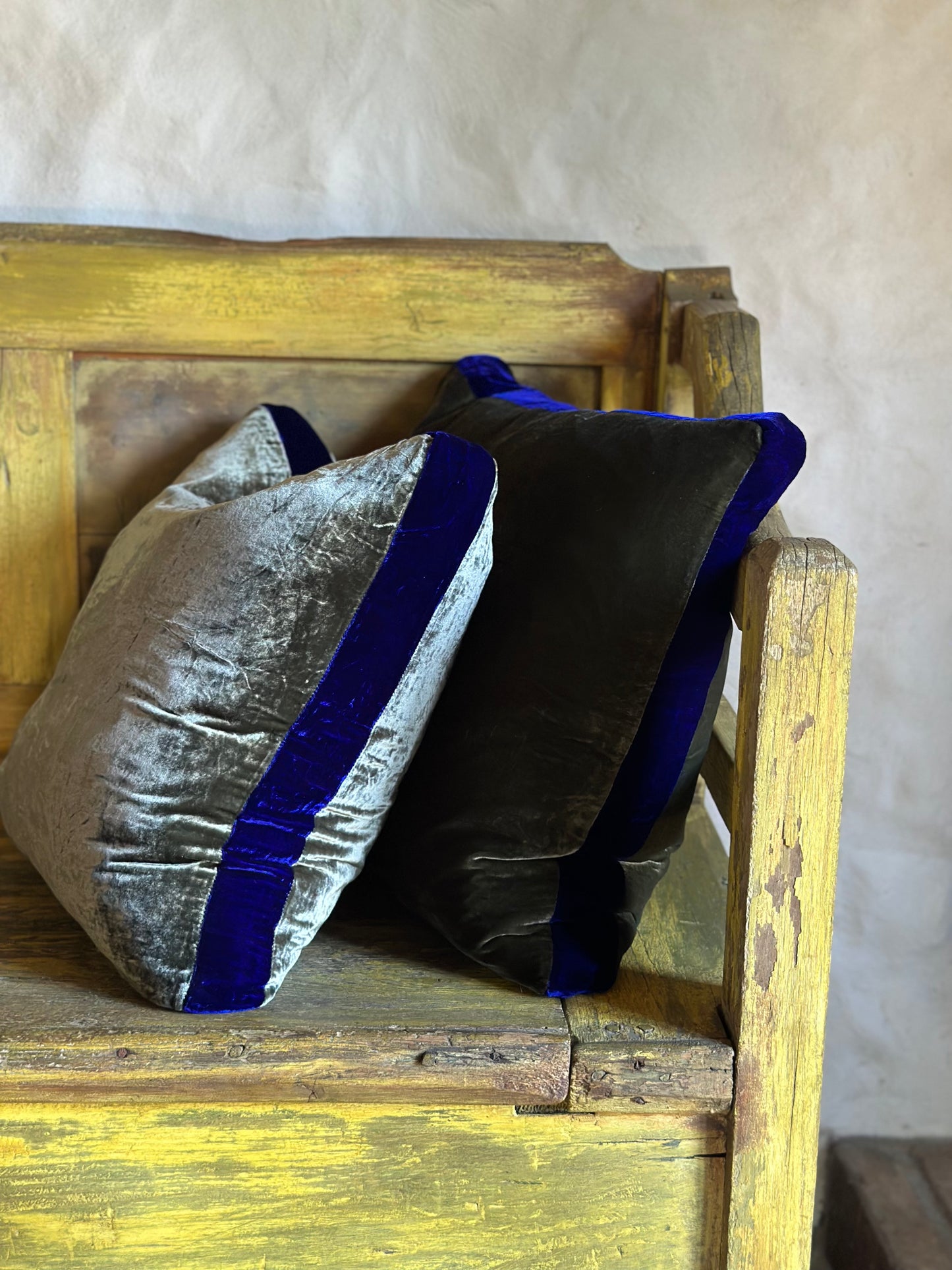 Velvet James Cushion - Balmoral