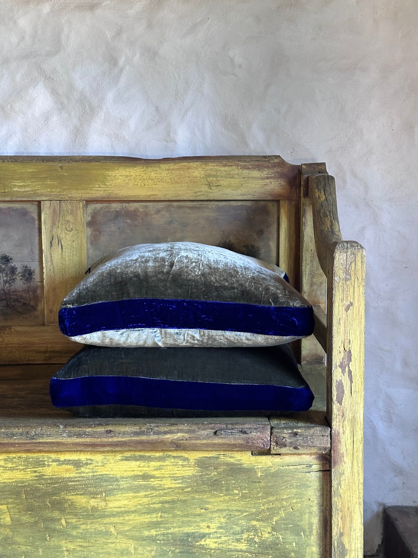 Velvet James Cushion - Balmoral