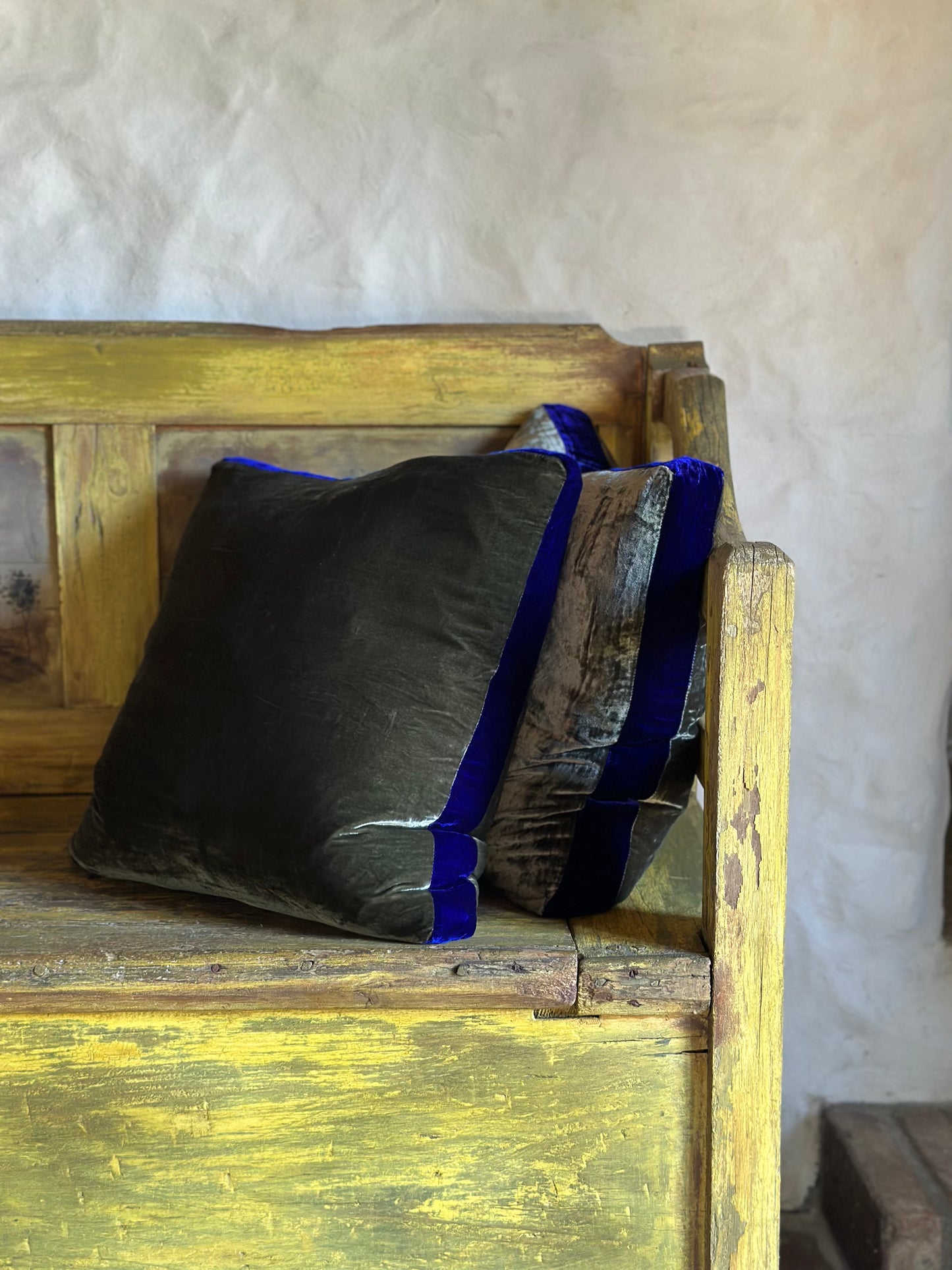 Velvet James Cushion - Balmoral