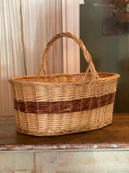 Grande cestino ovale