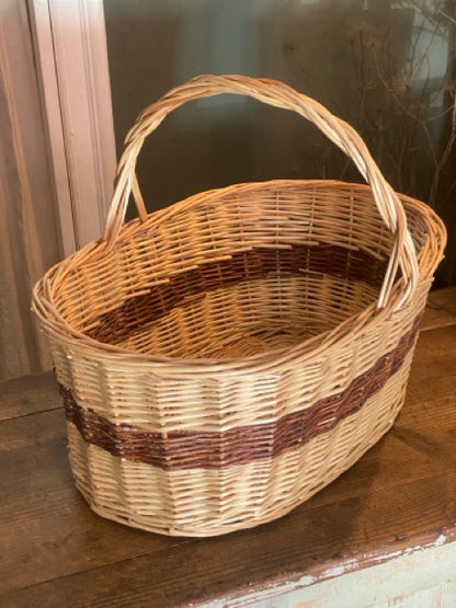 Grande cestino ovale