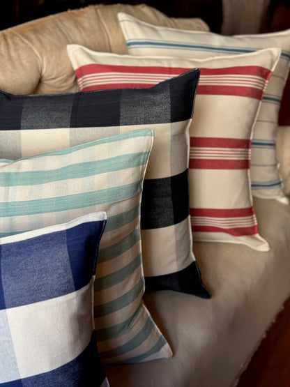 Cuscino in cotone 100% tinto a mano - 40X40 - TENSIRA