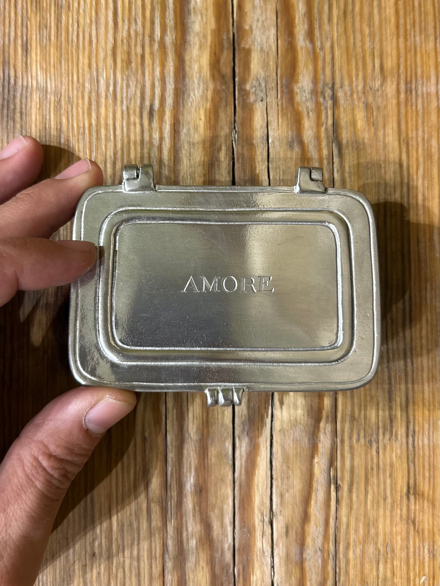 Adorable Pewter Box - Amore