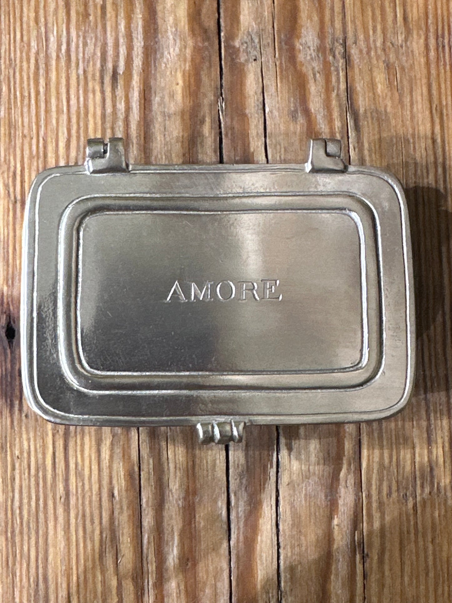 Adorable Pewter Box - Amore