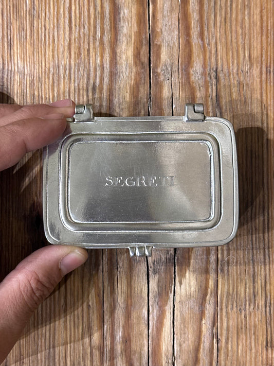 Adorabile Scatola in Peltro - Segreti