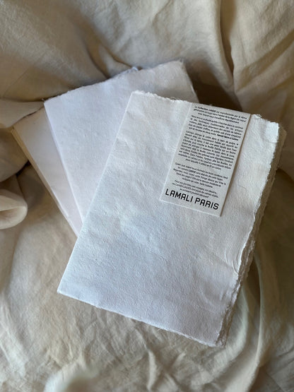 Libro medio fatto a mano - Lino