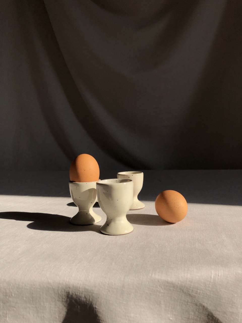 Ceramic Eggshell Egg Cup