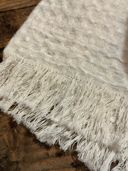 Telo da bagno e da spiaggia in lino V.VM - Blu