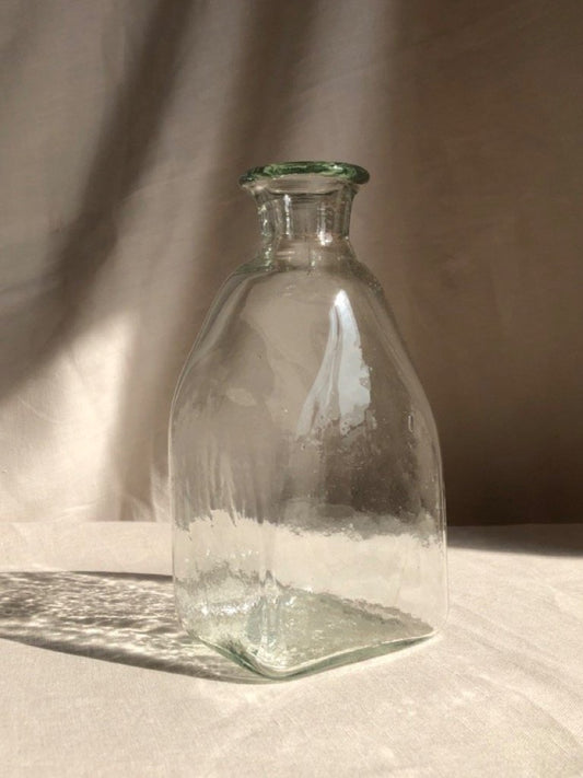 Large Bottle Vase - Transparent