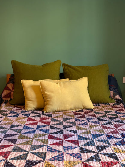 V.VM Patchwork Quilt, Colored Wheels - Double Bed No. 1