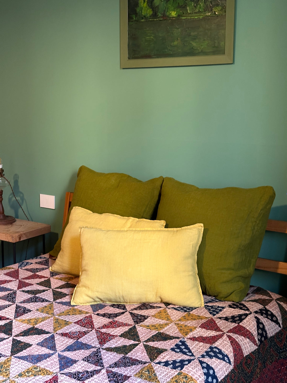 V.VM Patchwork Quilt, Colored Wheels - Double Bed No. 2