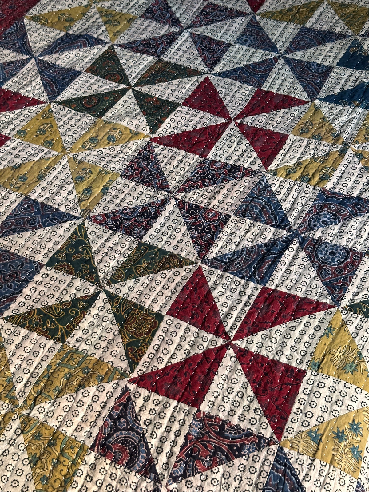 V.VM Quilt - Colored Wheels - Single No. 1