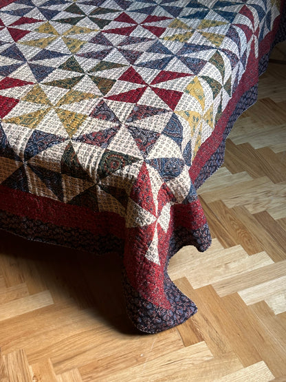 V.VM Quilt - Colored Wheels - Single No. 1