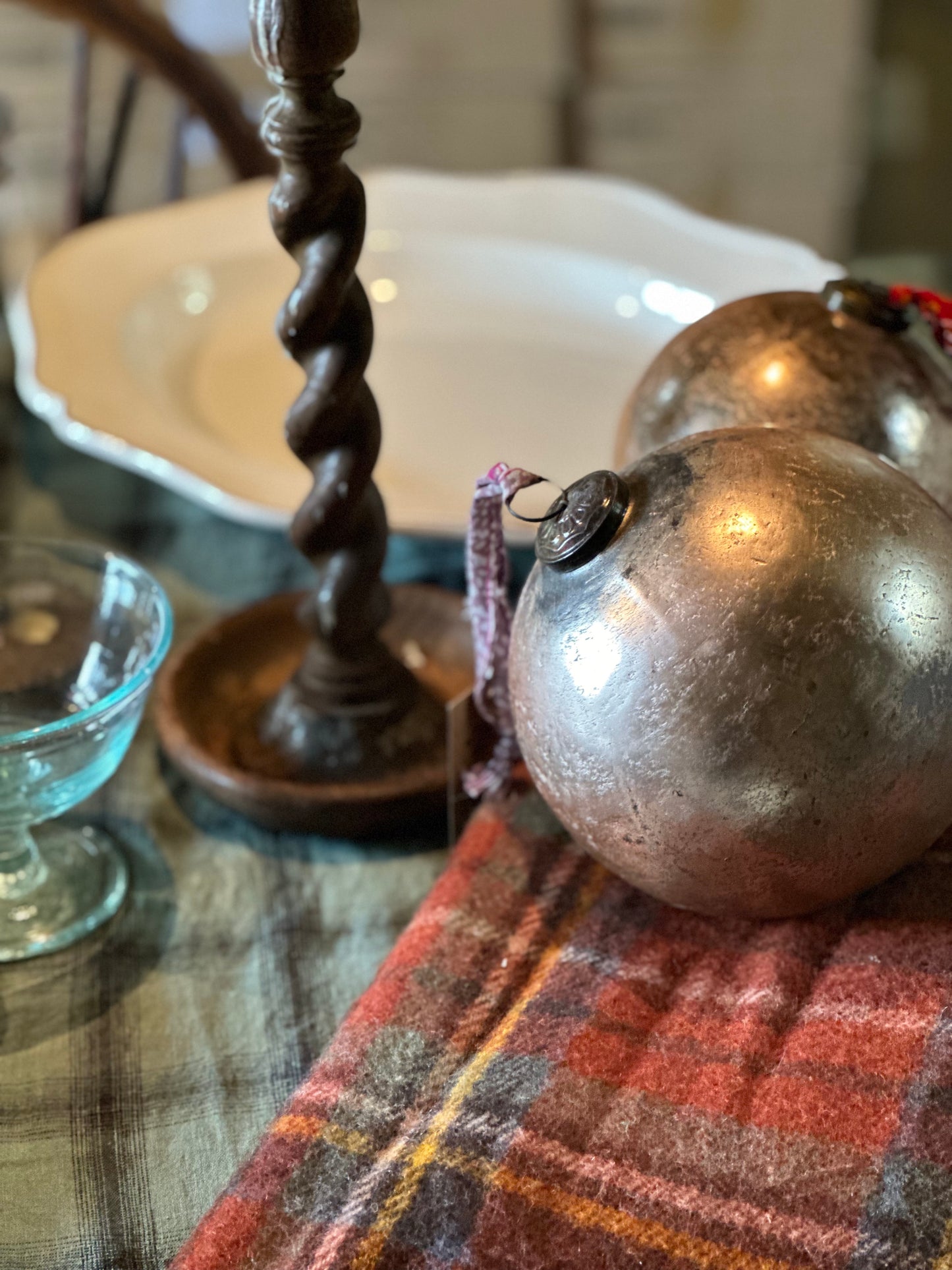 Mercury Glass Balls - Large