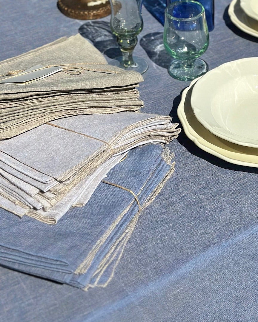 Tovagliolo V.VM Linen Everyday color oliva - Set di 2