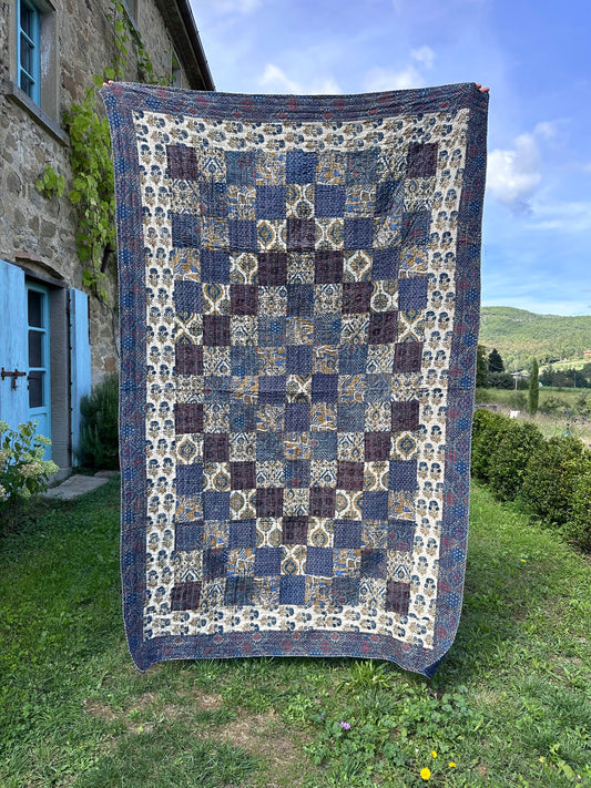 V.VM Quilt Blue Tones 6 - Single