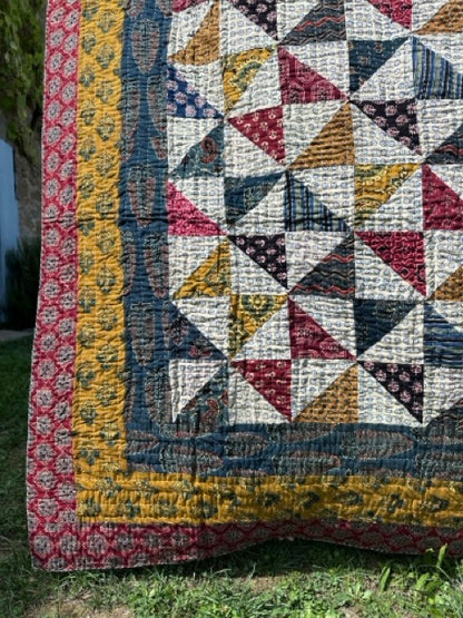 V.VM Quilt Colored Wheels 1 - Double