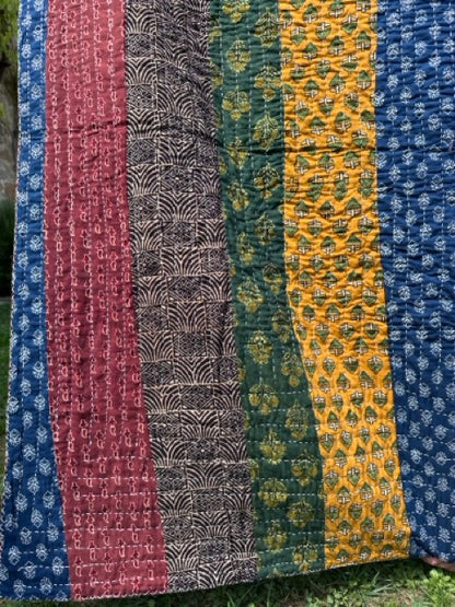 V.VM Quilt Colored Wheels 1 - Double