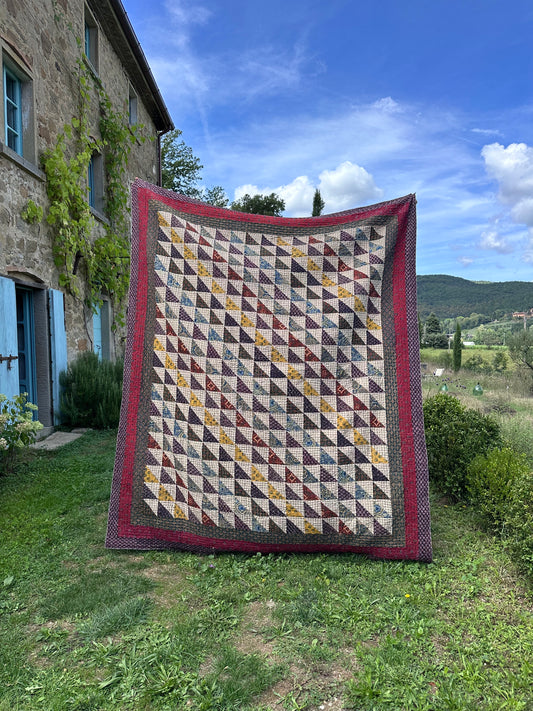 V.VM Quilt Triangles Pattern - Double