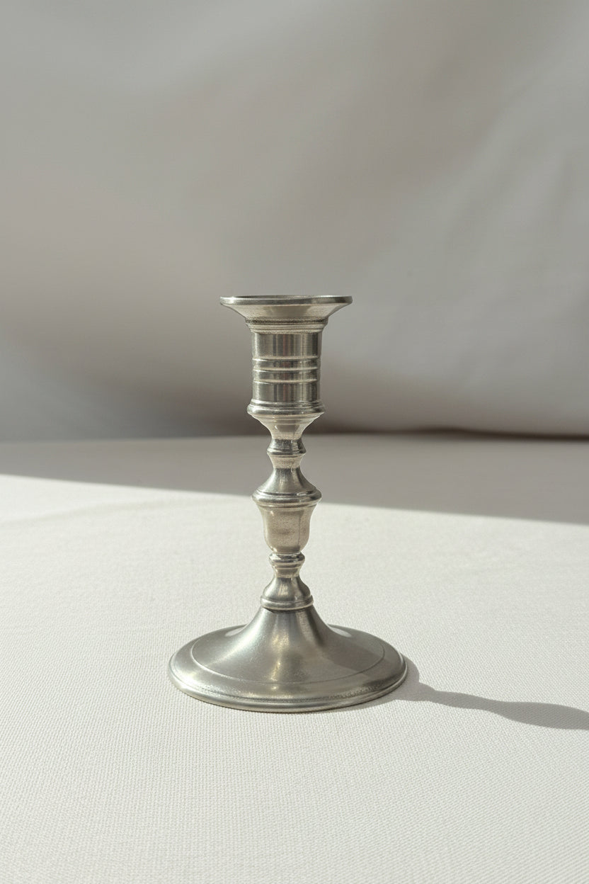 Candleholder Prato Pewter - Cosi Tabellini