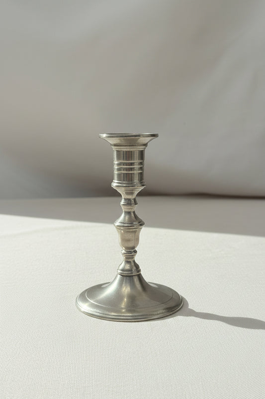 Candleholder Prato Pewter - Cosi Tabellini