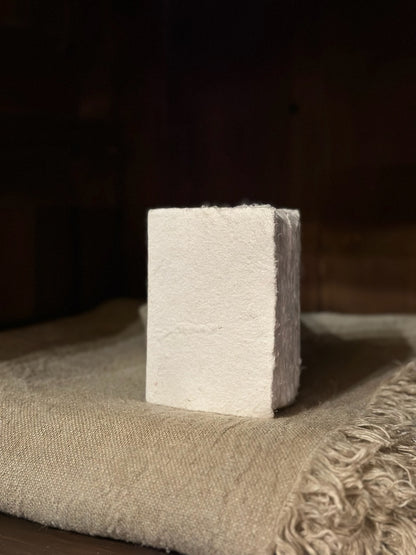 Small Handmade Lokta Paper Book - White