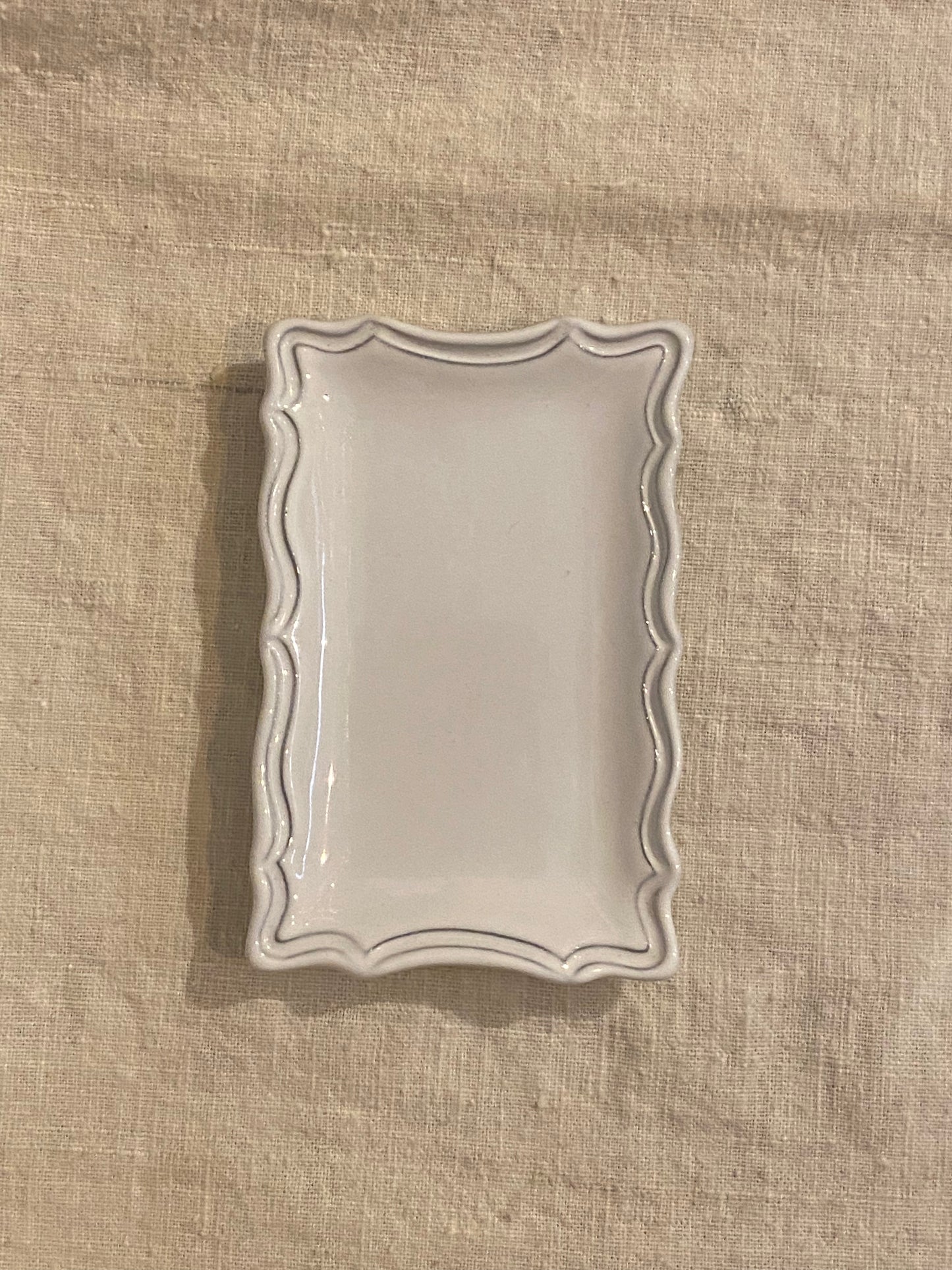 Ceramic Soap Dish - Baroque Collection