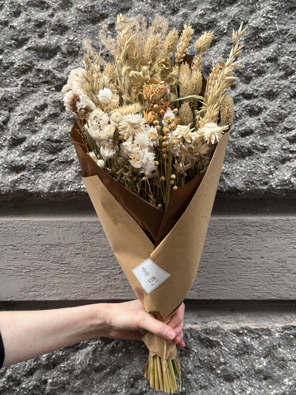Bouquet di fiori di campo naturali secchi - Grande