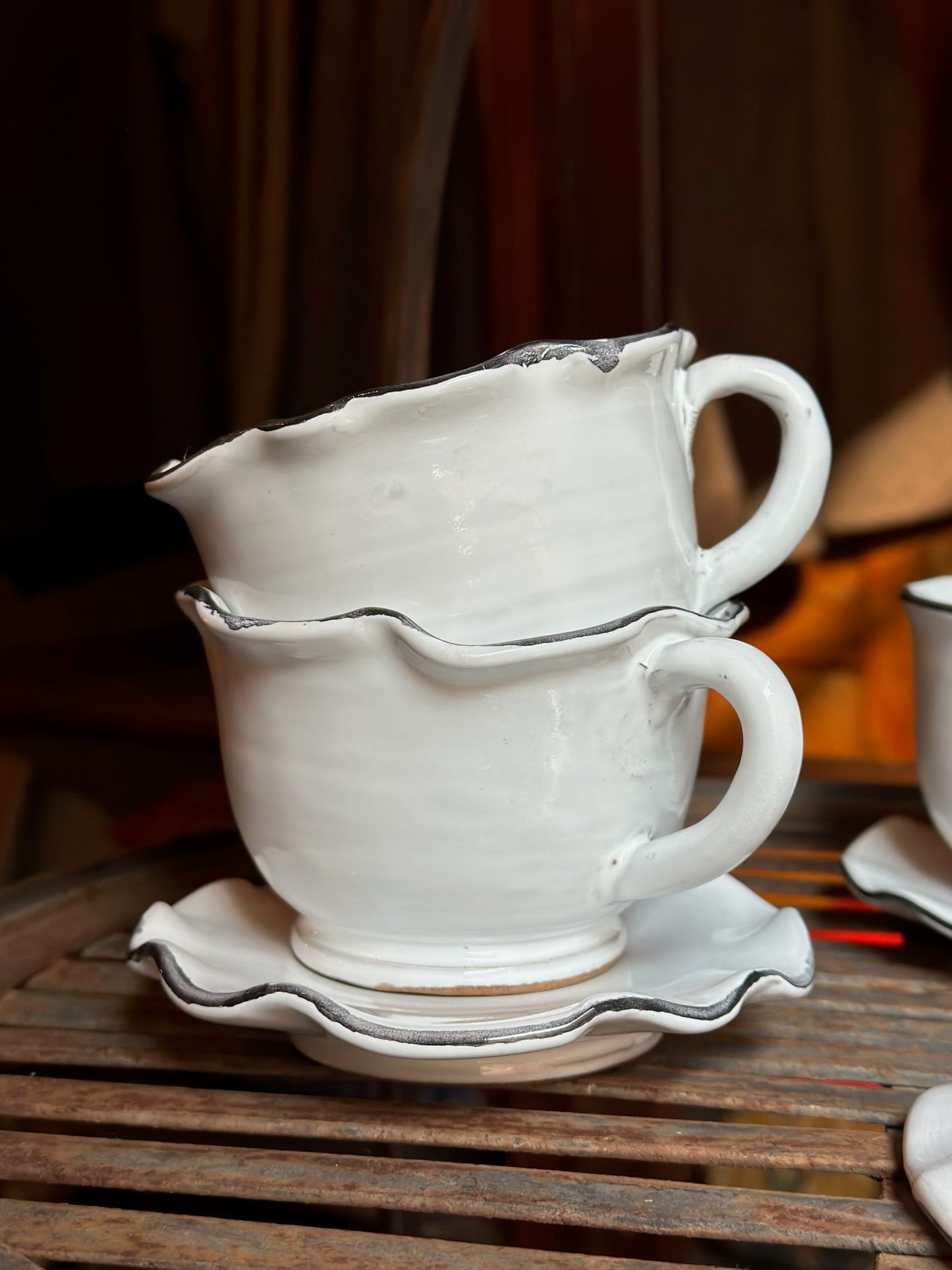 Petal Tea Cup & Saucer
