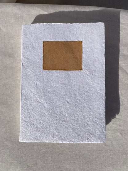 Medium Handmade Lokta Paper Book - White