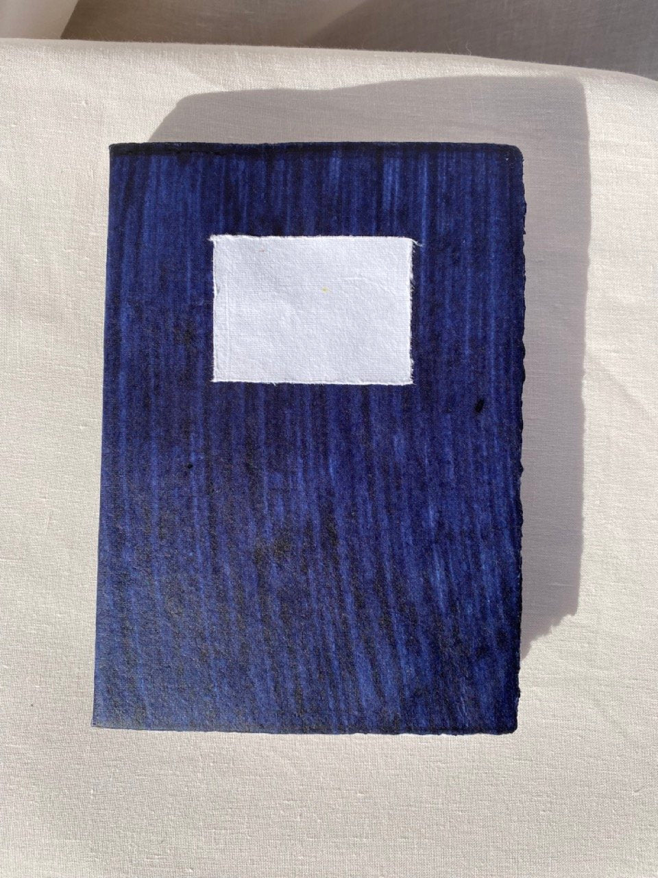 Medium Handmade Book - Indigo