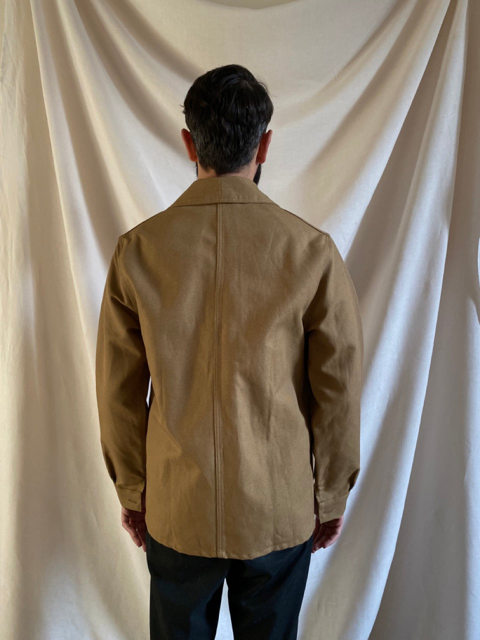 Giacca da lavoro in lino - Beige