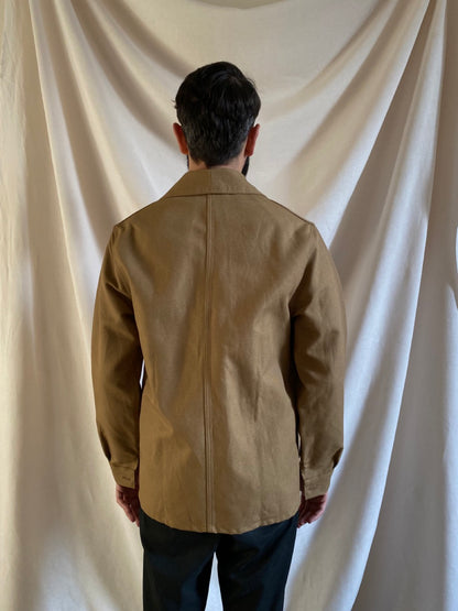 Giacca da lavoro in lino - Beige