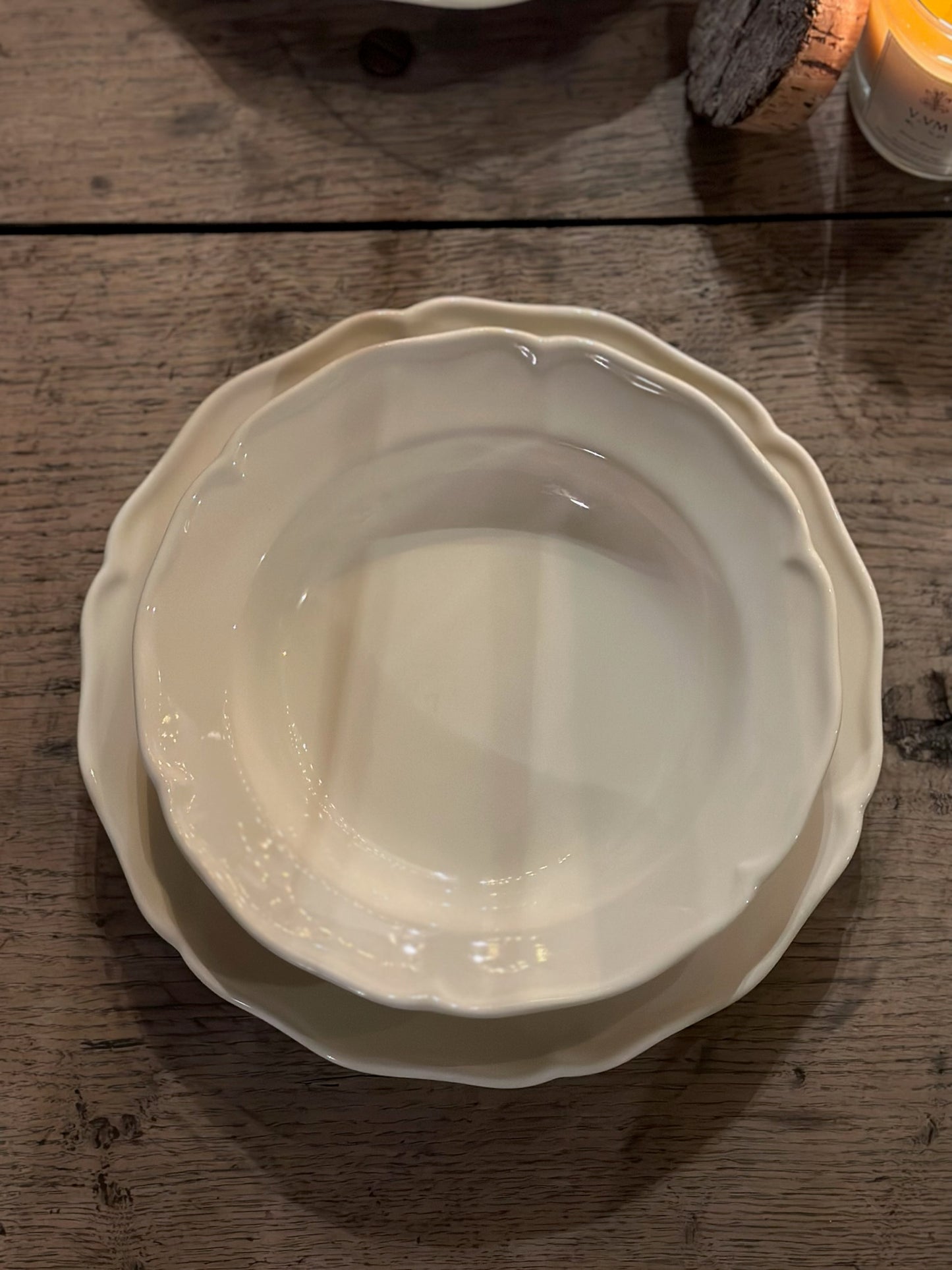 V.VM Ceramics Cream - Simple Dinner