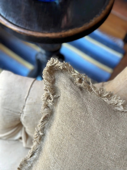 Cuscini in lino V.VM - Frange